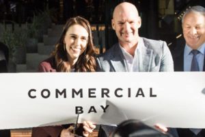 Commercial Bay opening