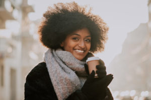 Winter beauty routine