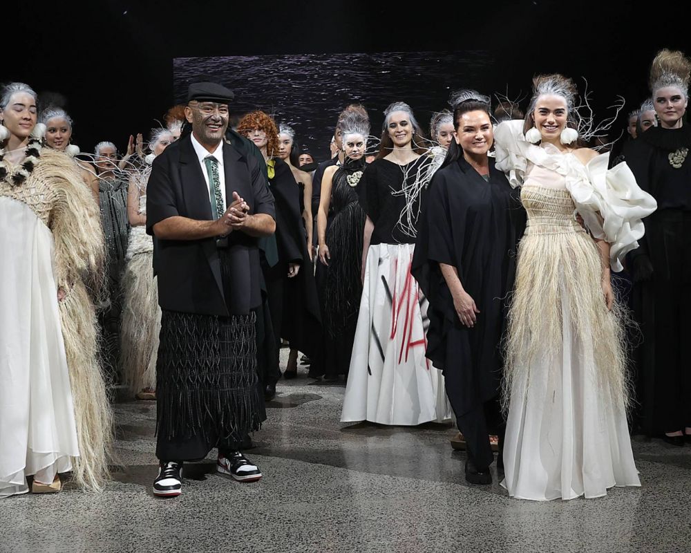 Kiri Nathan's 2023 NZFW: Kahuria show.