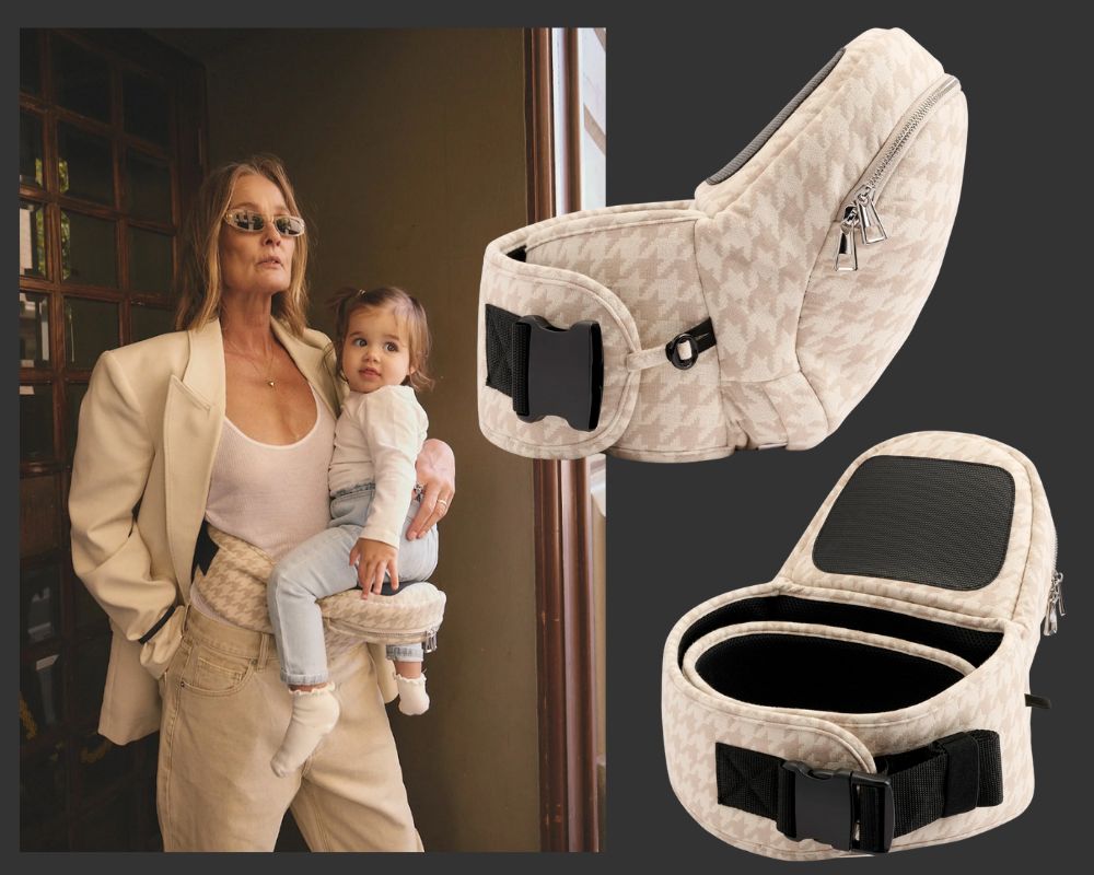 Brio Belt Toddler Carrier (Houndstooth Neutral)