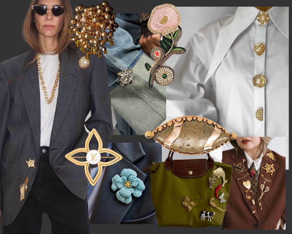 Brooches are back: here’s how to wear them in 2026 Brooches are back: here’s how to wear them in 2026