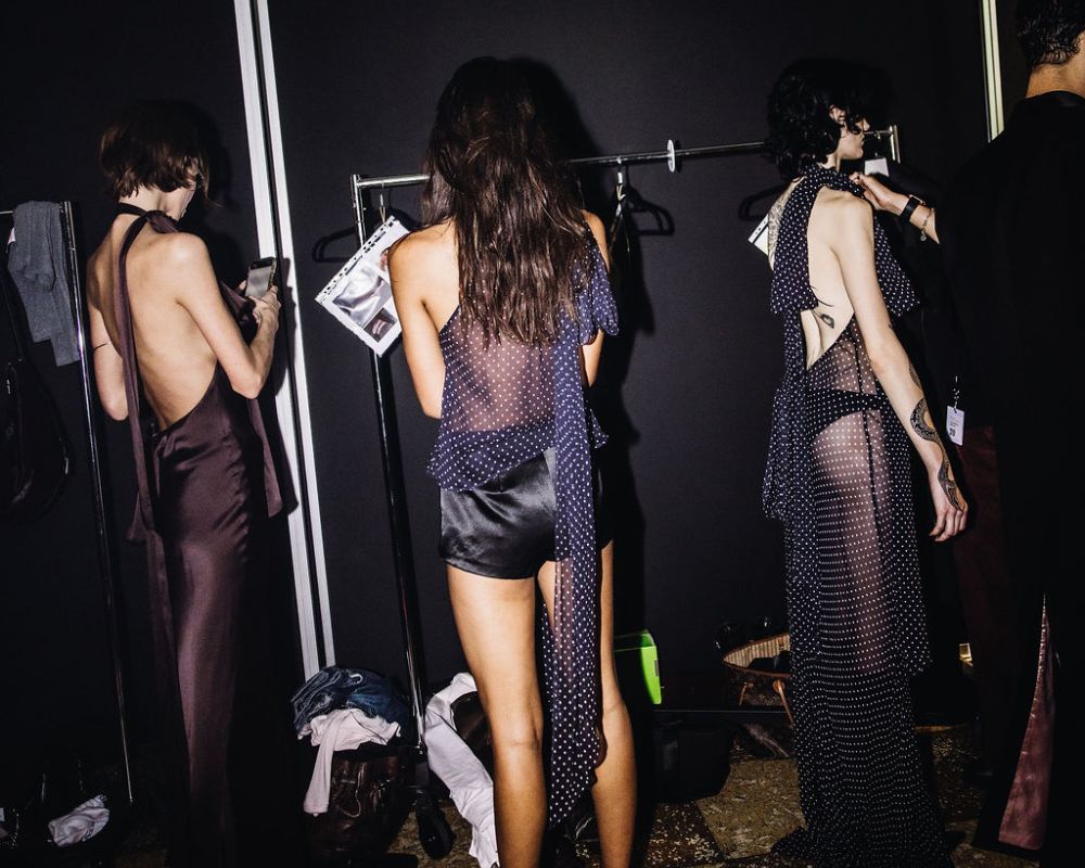 We Had Five Minutes Backstage at Courtney Zheng – Here’s What We Saw