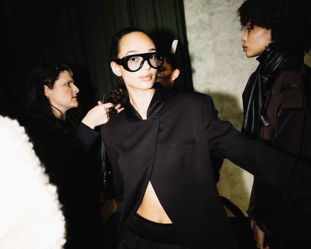 Backstage and Front Row at ESSE Studios’ Australian Fashion Week Show