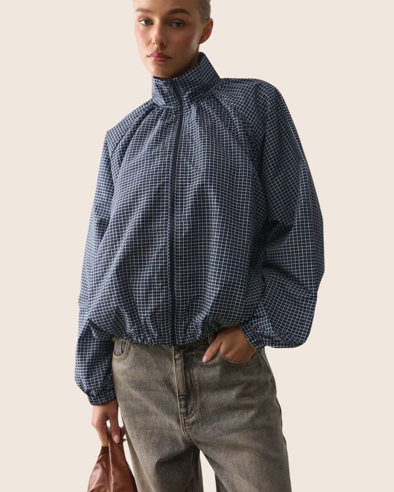 Glassons Funnel Neck Zip Up Jacket