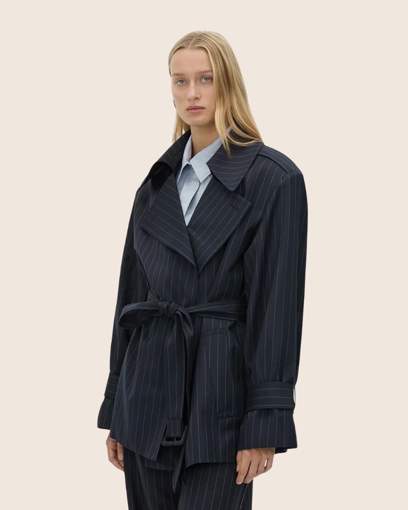 Camilla and Marc Brody Short Trench