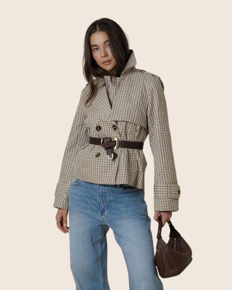 Max The Cropped Trench Coat