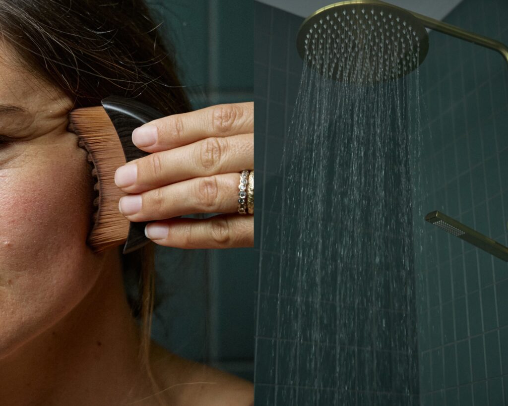 Hana cold shower and Lymphatic Beauty Tools